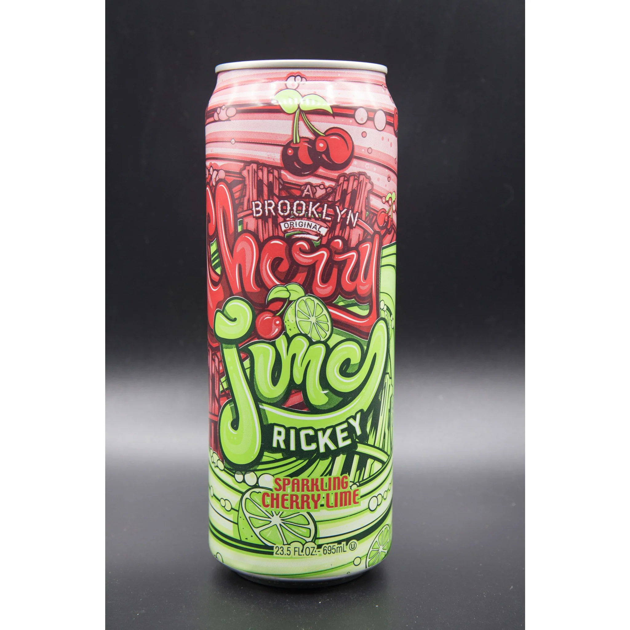 Arizona - Brooklyn Rickey Sparkling Cherry Lime Flavour, 650ml (USA) - Image 2