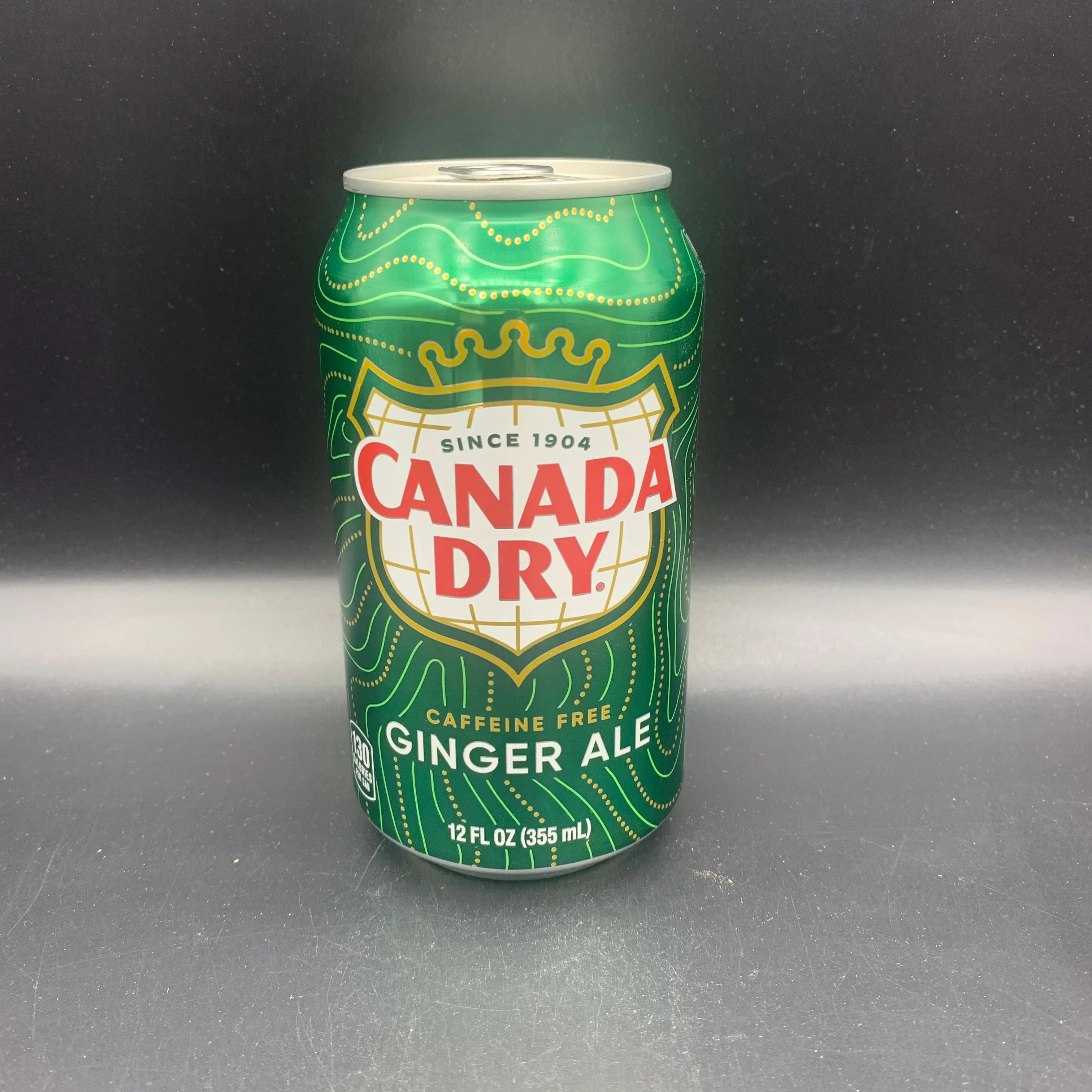 Canada Dry - Ginger Ale, CAFFEINE FREE, 355ml (USA)