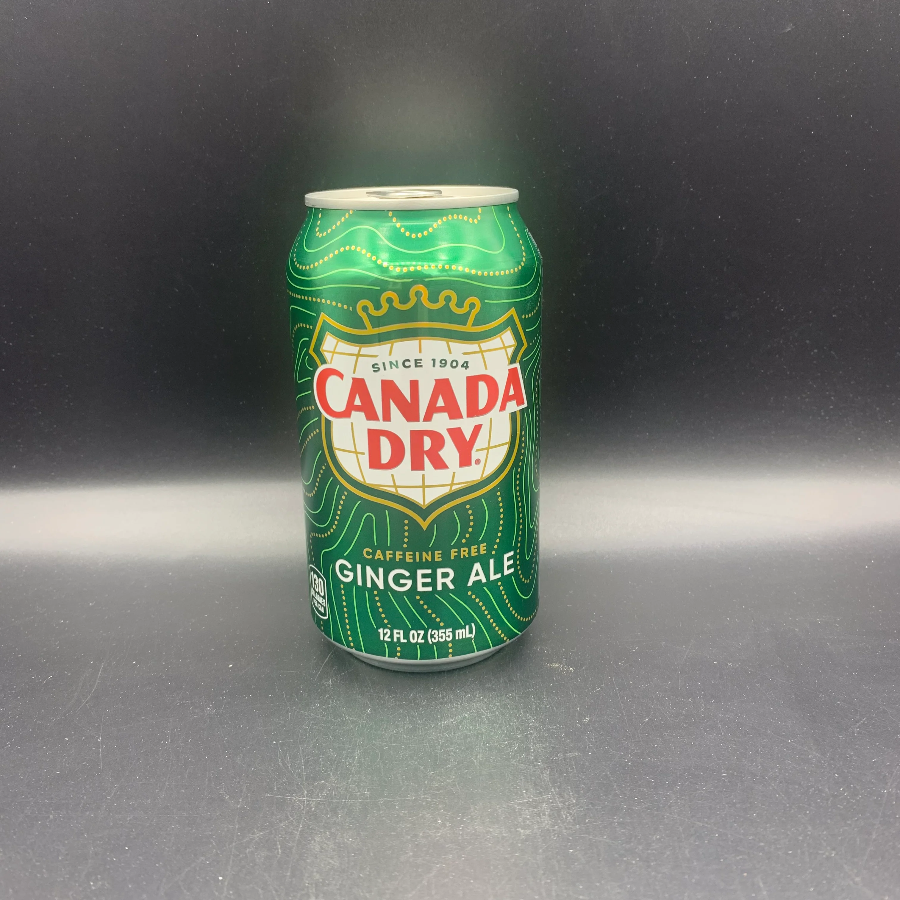 Canada Dry - Ginger Ale, CAFFEINE FREE, 355ml (USA) - Image 2