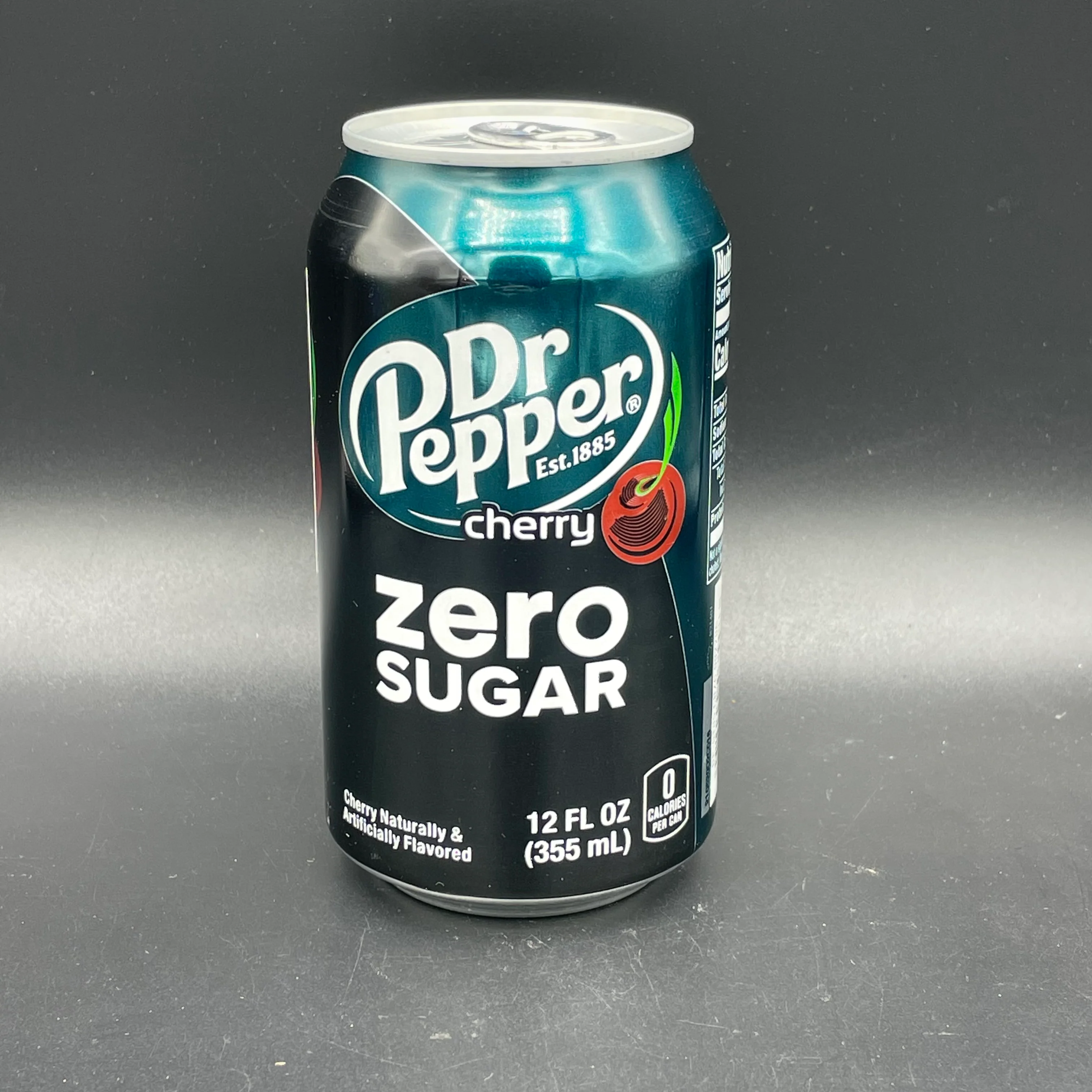 Dr Pepper ZERO SUGAR - Cherry Flavour, 355ml (USA) - Image 2