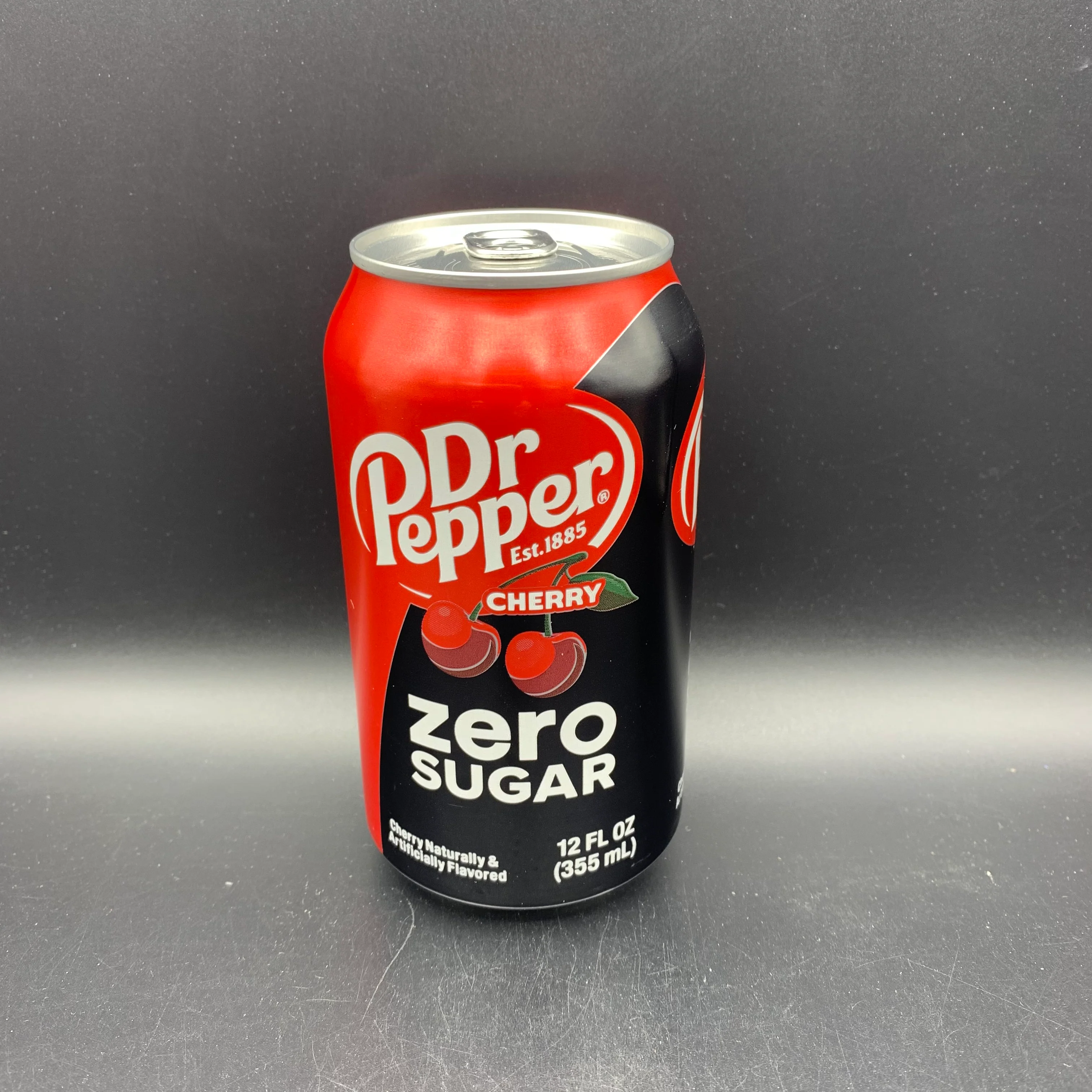 Dr Pepper ZERO SUGAR - Cherry Flavour, 355ml (USA) - Image 3