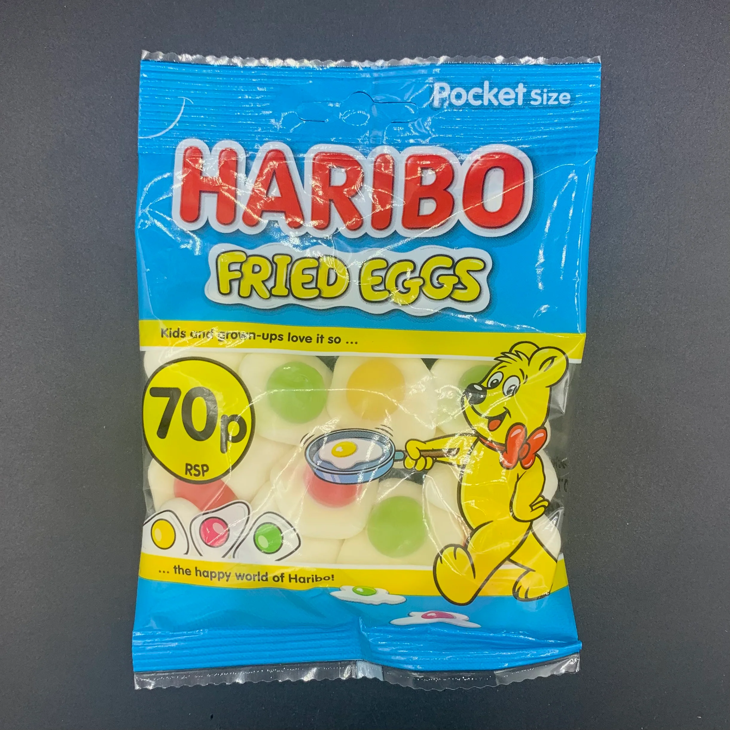 Haribo - Fried Eggs Gummy Candy, 60g (USA) - Image 3