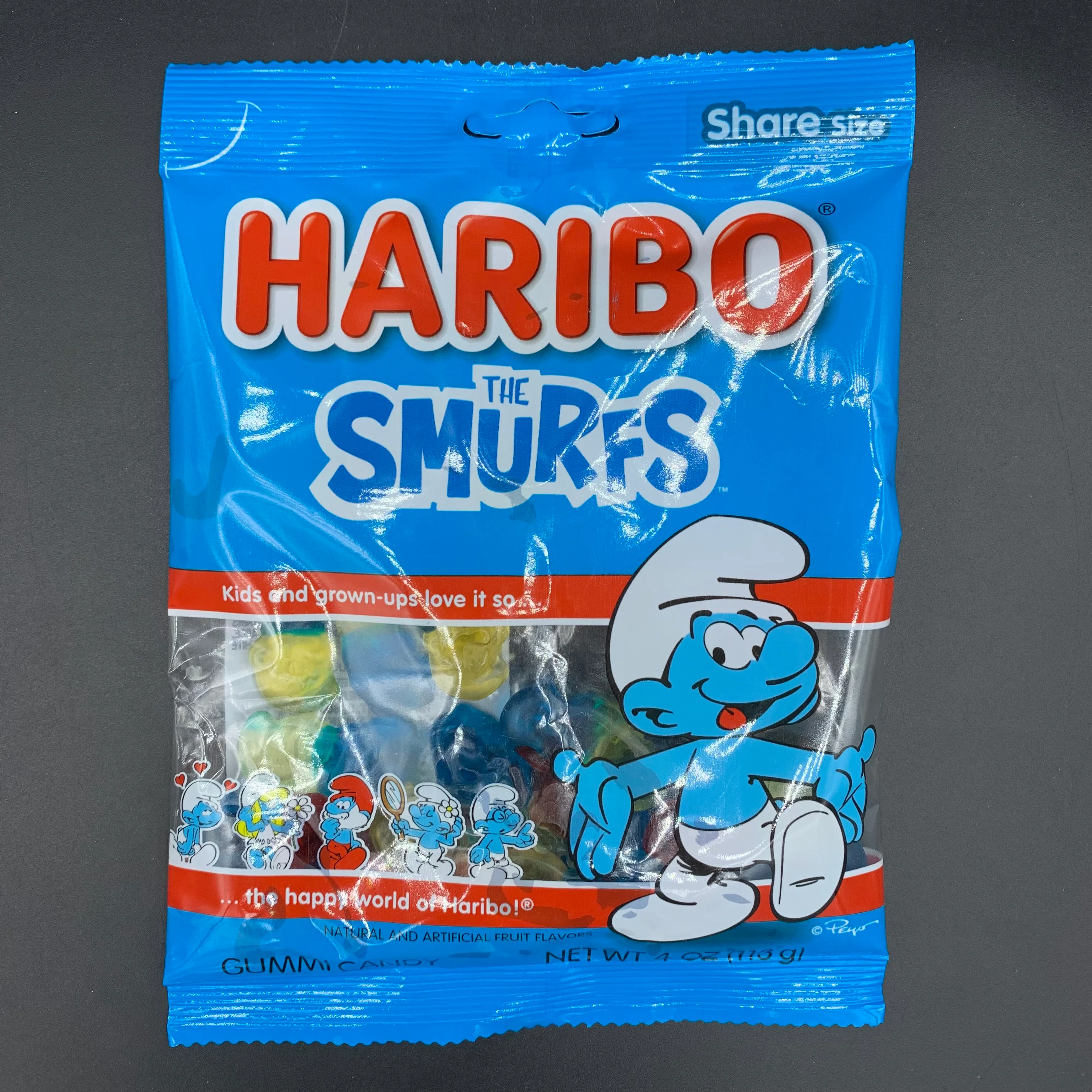 Haribo - Smurfs Gummy Candy, 113g (USA) - Image 2