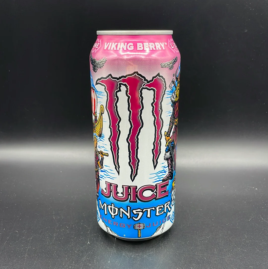 Monster Juice, Energy + Juice - Viking Berry Flavour 473ml (USA)
