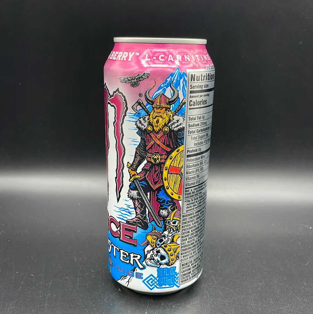 Monster Juice, Energy + Juice - Viking Berry Flavour 473ml (USA) - Image 3