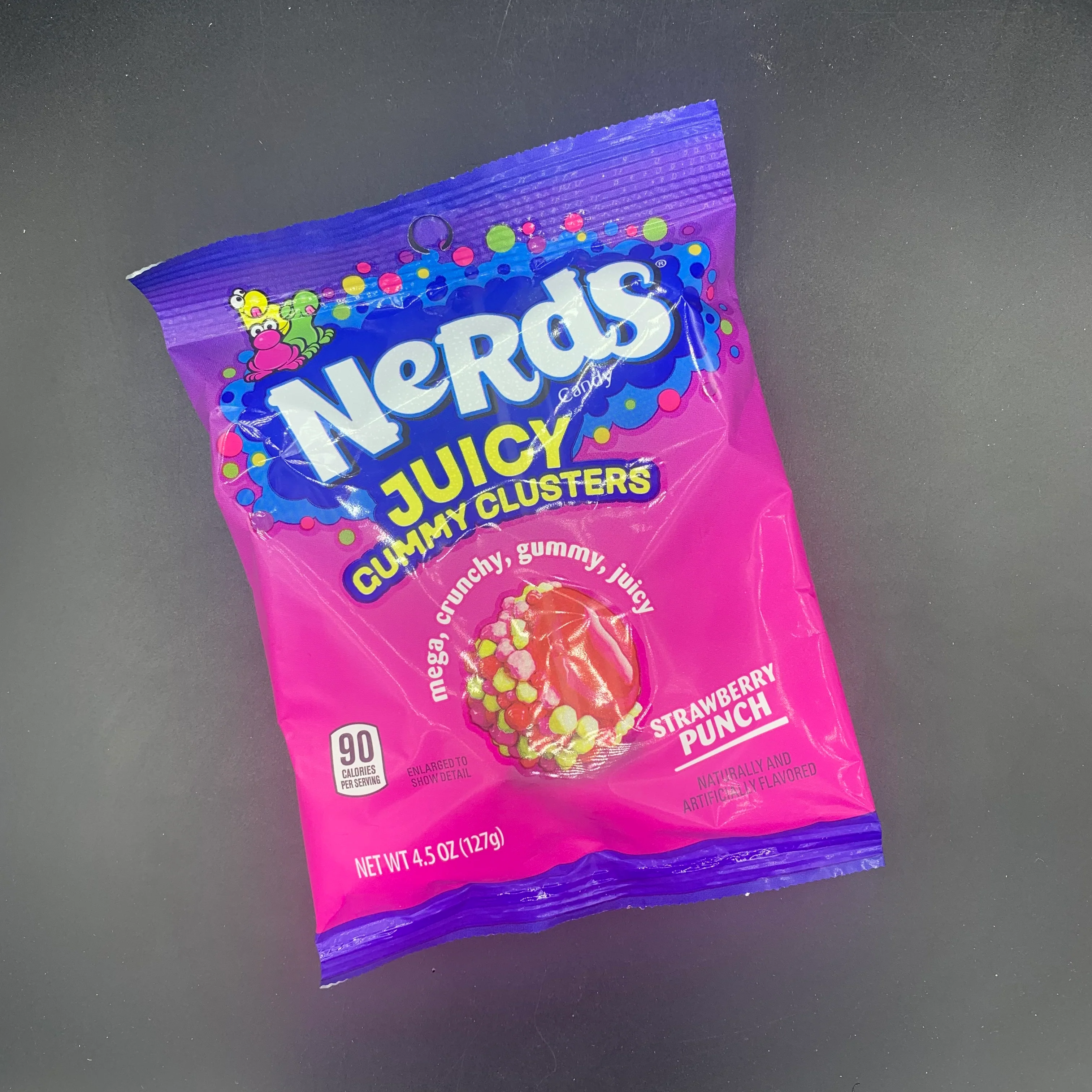 Nerds - Juicy Gummy Clusters, Strawberry Punch Flavour, 127g (USA)