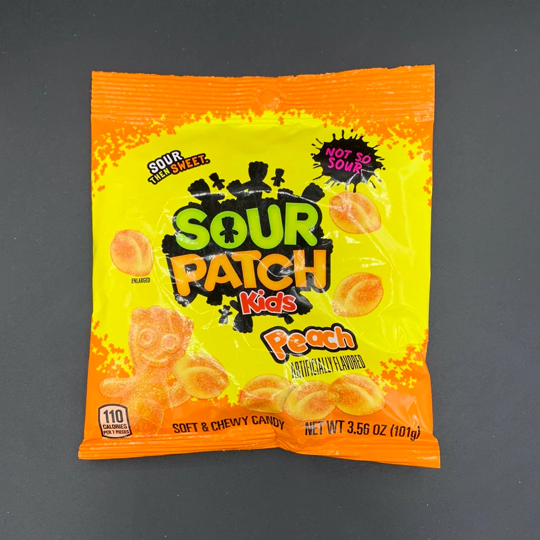 Sour Patch Kids - Peach āNot So Sourā Flavour 101g (USA)