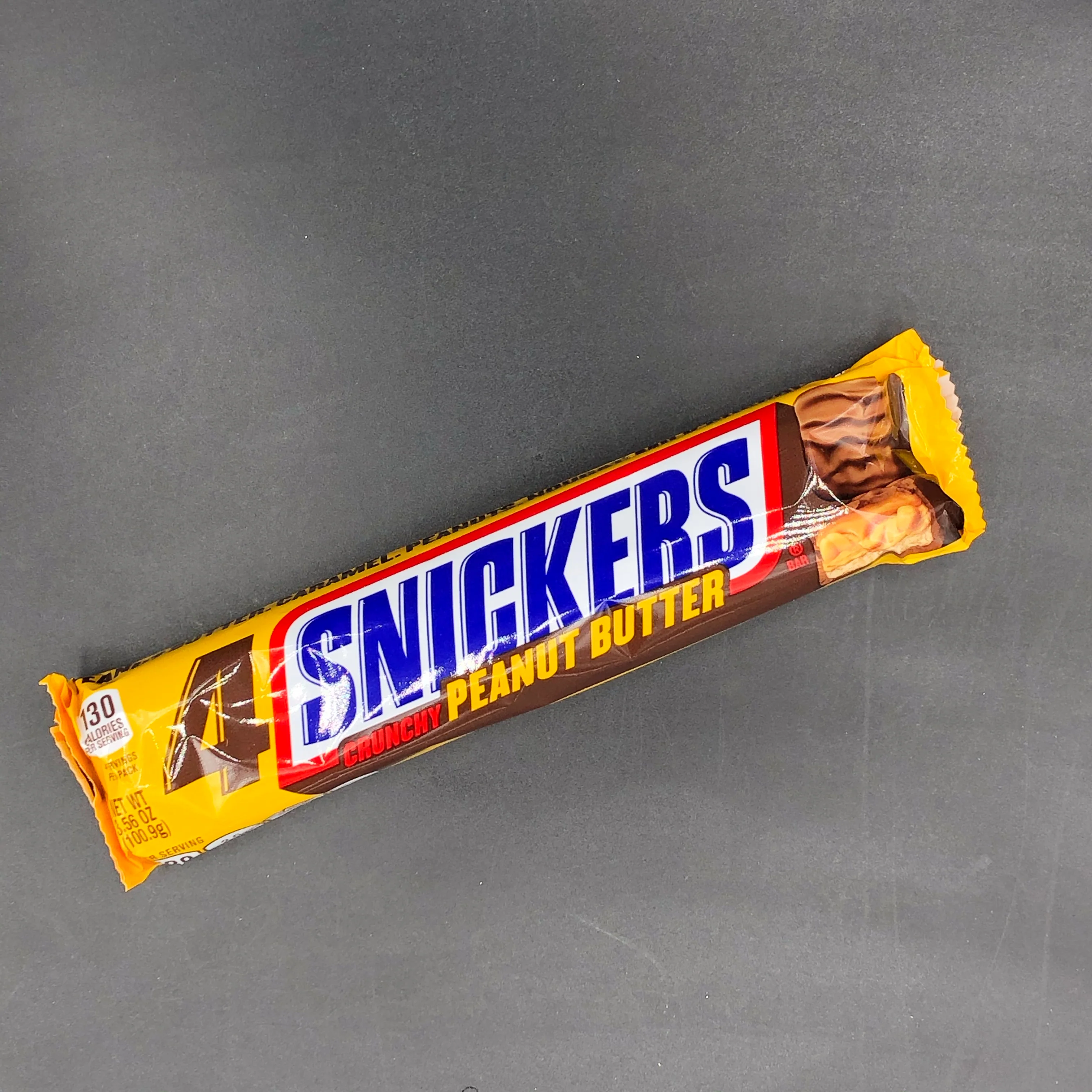 Snickers - Crunchy Peanut Butter (4 Squares), Share Size 100g (USA). SHORT DATE - Image 3