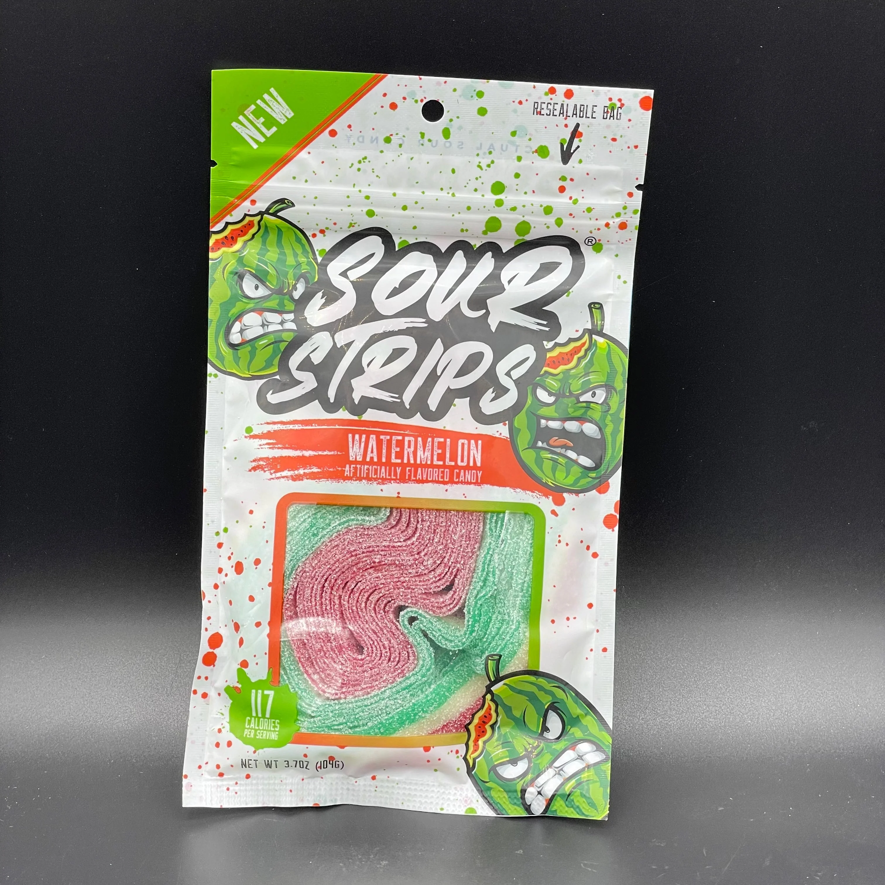 Sour Strips - Watermelon Flavour 96g (USA) - Image 2