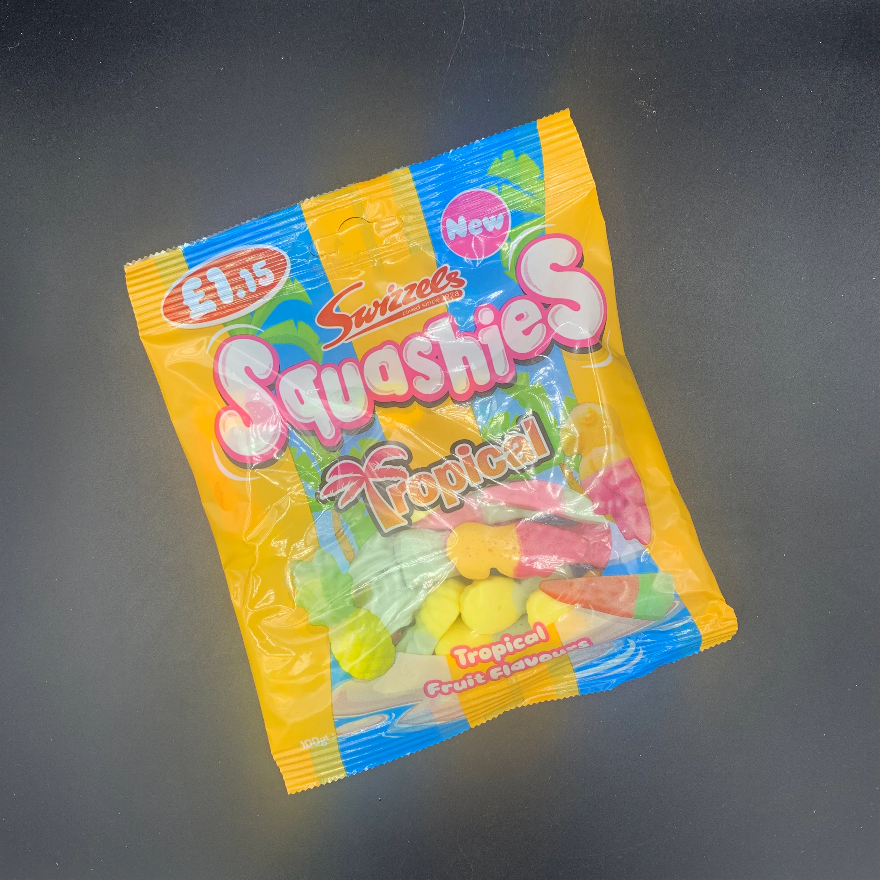 Swizzels Squashies - Tropical Fruit Flavour, 100g (UK)